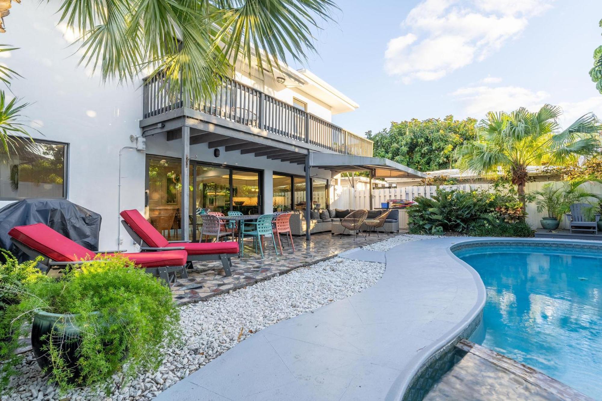 4 Bed/4,5 Bath Beach House Fort Lauderdale Exterior photo